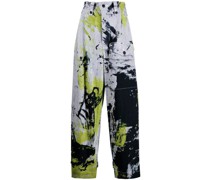 Hose mit abstraktem Print