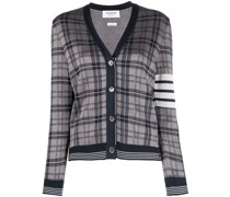 Karierter Cardigan