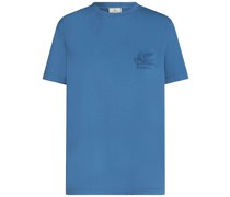 T-Shirt mit Pegaso-Motiv