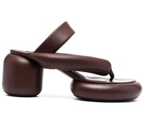Sandalen mit gepolstertem Riemen 65mm