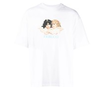 T-Shirt mit Engel-Print