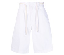Shorts aus Twill