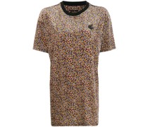 T-Shirt mit kastigem Print