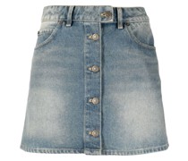 Jeans-Minirock mit Knöpfen
