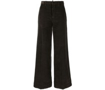 Cordhose mit weitem Bein