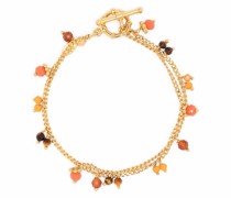 Tangerine Armband mit Perlen