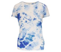 T-Shirt mit Batikmuster