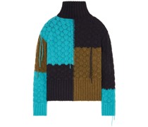 Pullover im Patchwork-Look