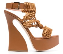 Sandalen mit Plateau 135mm