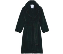 Mantel aus Faux Fur