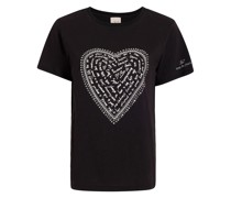 T-Shirt mit Herzmotiv