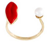 9kt 'Lips Piercing' Goldring
