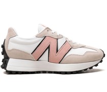 327 White Pink Haze Sneakers