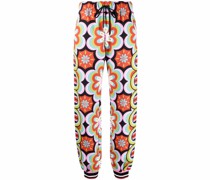 Jogginghose mit grafischem Print