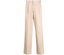 Straight-Leg-Hose mit Bundfalten