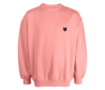 Sweatshirt mit Panther-Patch