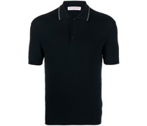 Geripptes Maranon Poloshirt