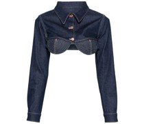 The Conical cropped denim jacket