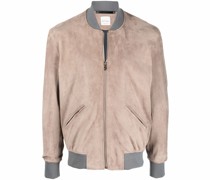 Bomberjacke aus Wildleder