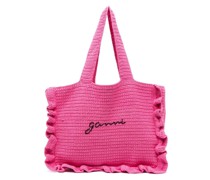 Grob gestrickte Handtasche