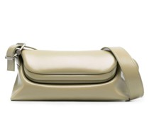 Schultertasche mit gefalteten Details