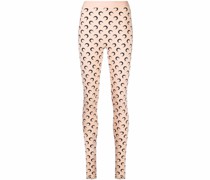 Leggings mit Mond-Print