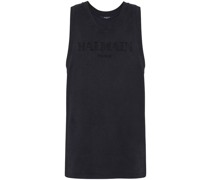 Tanktop mit Logo-Stickerei