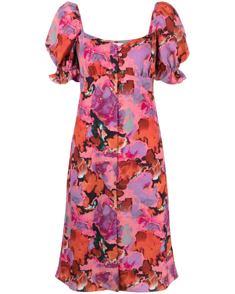 Paul Smith Damen Kleid mit Ballonärmeln