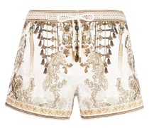 Shorts mit grafischem Print