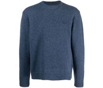 Pullover mit Logo-Stickerei