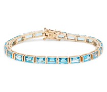 14kt Tennis Goldarmband mit Diamant