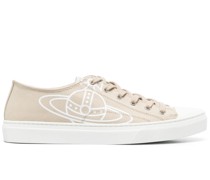 Sneakers mit Logo-Print