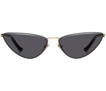 Luxury Metal Cat-Eye-Sonnenbrille
