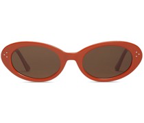 Sonnenbrille mit ovalem Gestell