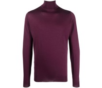 Gestrickter Rollkragenpullover