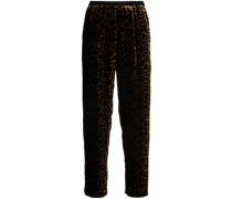 Hose mit Leoparden-Print