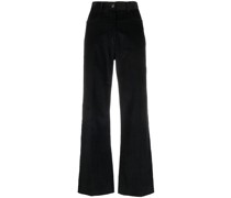 Maelle Cropped-Cordhose