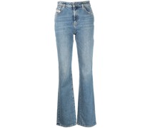Gerade High-Waist-Jeans