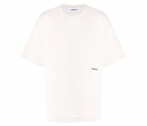 T-Shirt mit Logo-Stickerei
