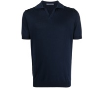 Gestricktes Poloshirt