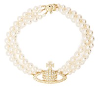 Choker mit Kunstperlen