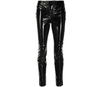 Cropped-Hose mit Schnürung