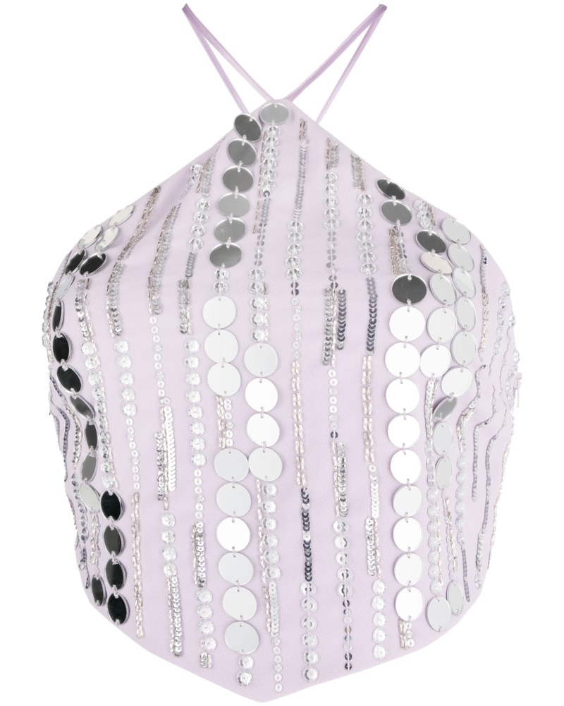 Amen Damen Top mit Pailletten