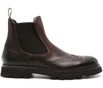 Chelsea-Boots mit Budapestermuster
