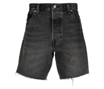 Ausgefranste Jeans-Shorts