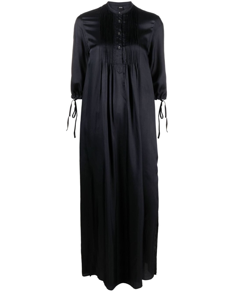 ASPESI Damen Maxikleid mit lockerem Schnitt
