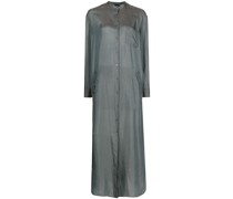 Maxikleid im Metallic-Look