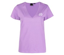 T-Shirt mit V-Ausschnitt
