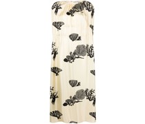 Maxikleid mit grafischem Print