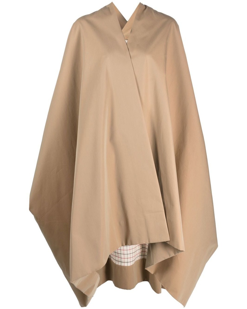 Maison Margiela Damen Drapiertes Cape im Layering-Look
